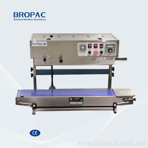 Continuous SolidInk Printing Vertical Film Bag Band Sealer